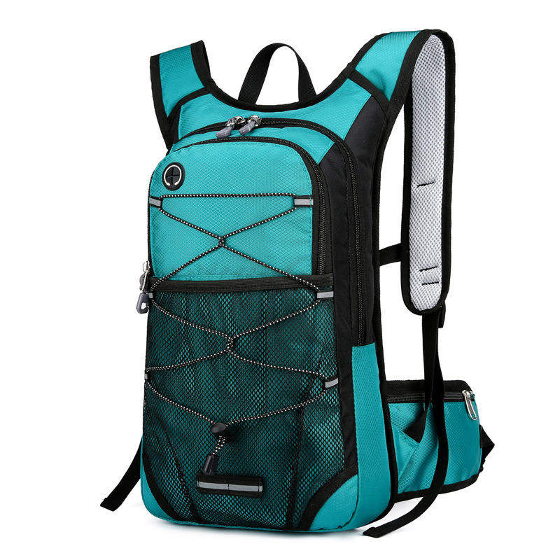 Running Water Bag with Water Bottle Holder Storage UltraLight Hiking Bike Riding Knapsack Outdoor Sport Cycling Backpack