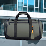 Large Capacity Dry Wet Separation Sports Fitness Bag Hand-Held Crossbody Design Thick Polyester New Cross-Border Yoga Gym Bags