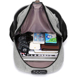 Unisex College Computer Backpack Oxford Zipper Waterproof Polyester Mochila Antirrobo for School Travel