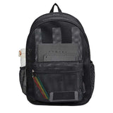 Hot Sale Lady Style Sport Swimming Backpack Cheap Wholesale See Through Mesh Backpack for Summer and Spring