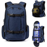 Sports Skateboard Backpack Rucksack Outdoor Laptop Backpack Travel Kick Scooter Backpack Football Bag