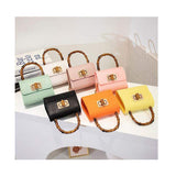 Hot Sale Small Kid Jelly Pvc Crossbody Mini Girls Women Bags Handbag Ladies Kids Purses and Handbags