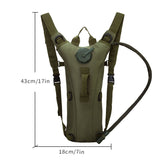 Sports Tactical Hydration Backpack Waterproof Water Outdoor Sport Hiking Mountain Cross Country Riding Camping Cycling Water Bag