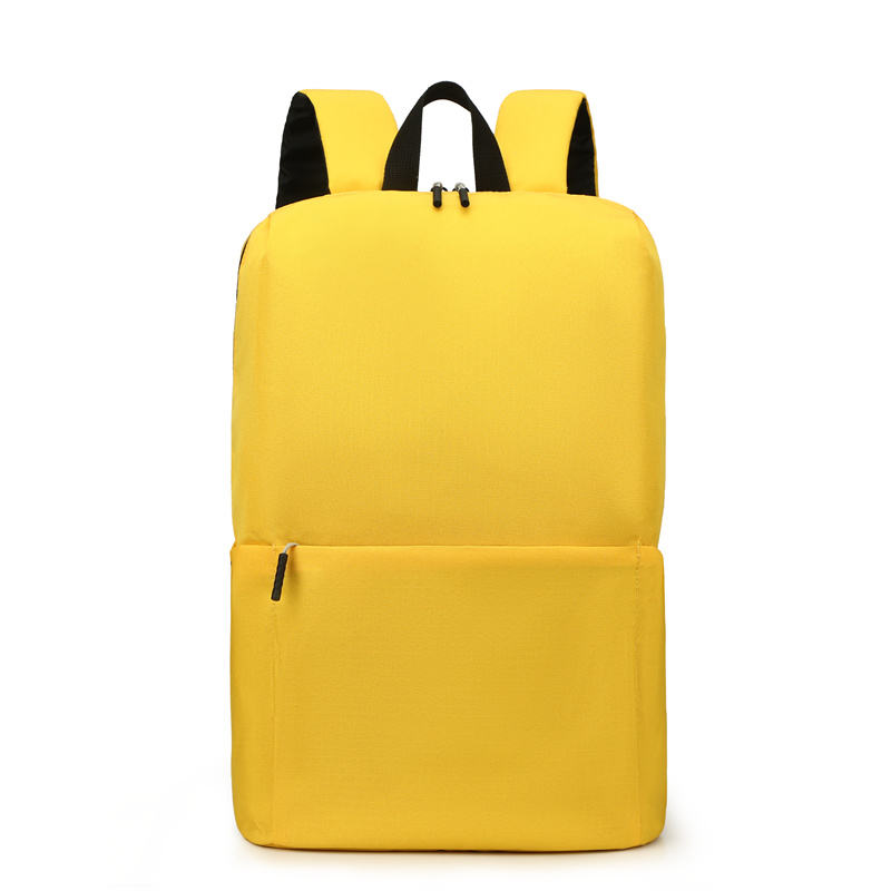 Colorful Leisure High Quality Oxford Travel Backpack for Students Solid Color SchoolBags