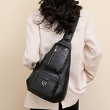 New Ladies Shoulder Bag for Casual Hundred Crossbody Women's Multifunctional Chest Pack Buckle Messenger Bag