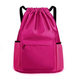Gym Fitness Nylon Drawstring Backpack Swimming Bags for Kids Waterproof Polyester Drawstring Bag