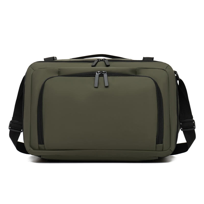 Custom Multifunctional Unisex Crossbody Computer Bag Travel Lightweight Multi-compartment Double-shoulder Air Laptop Backpack