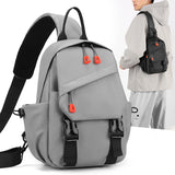 Waterproof Casual Sports Fashion Chest Bag Men's Trendy Multi-function Large-capacity Cycling Lightweight Sling Bag