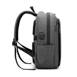 Bagpack Laptop School Backbgs Gift Backpack with USB Travel Safe Durable Business High Quality Mens Polyester Unisex Oxford