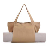 Women's Portable Multi-Functional Large Capacity Yoga Bag Special Canvas Storage Handbag Customizable Logo Gym Fitness Accessory