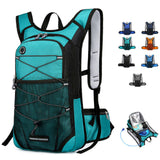 Running Water Bag with Water Bottle Holder Storage UltraLight Hiking Bike Riding Knapsack Outdoor Sport Cycling Backpack