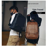PU Unisex Waterproof Durable Backpack Manufacturer Outdoor Sports Travel Laptop Bag Student School Business Backpack