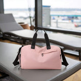Men's Women's Sports Fitness Gym Bag Large Capacity Dry Wet Separation Fashion Hand Travel for Short Business Trips Polyester