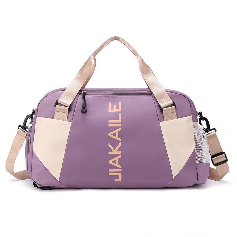 Large Waterproof Training Sports Fitness Gym Bag With Shoes Compartment Single Shoulder Duffel Bag for Men Women