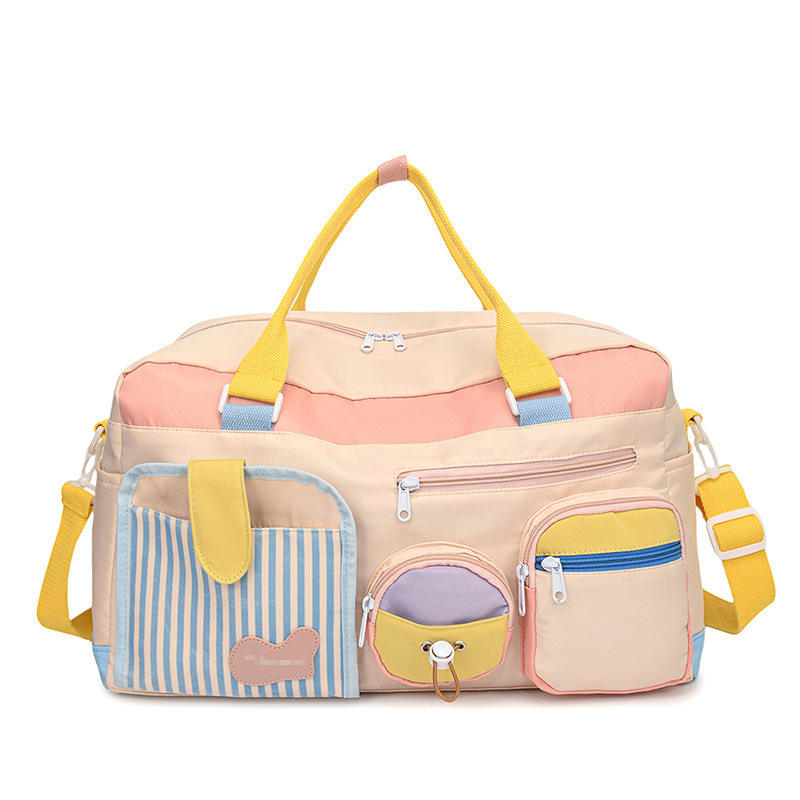 Travel Lightweight Oxford Zipper Luggage Bag Large Capacity Dry Wet Separation Yoga Gym Portable Sport Durable Female Cute Bags