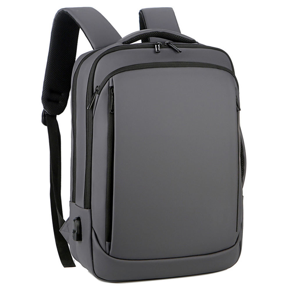 School Bags Large Capacity Leather Office Computer Bag Nylon Anti Theft Custom Travel Laptop Backpack With Usb