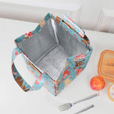 Outdoor Camping Insulated Thermal Aluminum Foil Thickened Portable Heat Preservation Lunch Box Bag for Packing Breast Milk Meals
