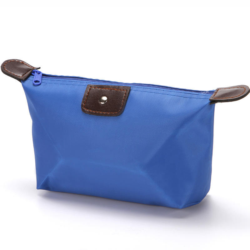 Travel Women Dumpling Shaped Makeup Bag Foldable Waterproof Cosmetic Storage Bag Gift Storage Bag with Customized Logo
