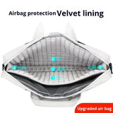 Business Men and Women 14 Airbag Laptop Bag Crossbody Shoulder Soft Bag Gaming Waterproof Durable