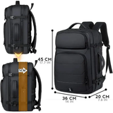 Backpack for Travelling Bagpack Mens Business Back Packs Laptop Travel Backpack Bag With USB Charging Port