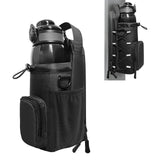 Sports Workout Sling Bottle Carrier Holder Pouch Magnetic Gym Water Bottle Bag With Shoulder Strap