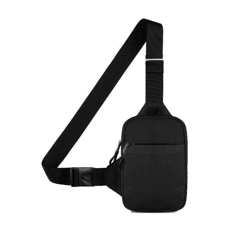 Mini Nylon Single Shoulder Bag Sport Shoulder Bag Custom Small Square Black Crossbody Messenger Bag With Logo