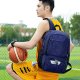 Basketball Backpack Lightweight Polyester Zipper Closure Multifunctional Computer Bag Urban Simplicity Travel Sports Bag