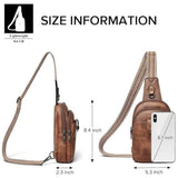 Strap Adjustable Messenger Small Sling Chest Bag Fashion Shoulder Design Custom Chest Bag Over the Shoulder