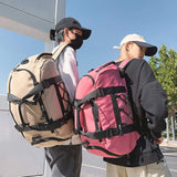 Large Capacity Waterproof Shoulder Bag for Men Women Weekender Overnight Travel Duffel Sports Gym Tote Outdoor Duffle Travel Bag