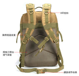 Camouflage Tactical Hydration Backpack for Camping Traveling Motorcycle Use Made Durable Polyester