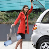 Portable Large Multifunctional Yoga Cotton Canvas Tote Bag for Women