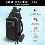 Women Men Multipurpose Waterproof Sport Water Bottle Crossbody Magnetic Bag for Gym