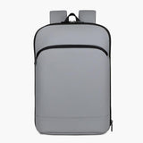 Outdoor Large Capacity Unisex Backpack Textured Bag Commute Business Oxford Film Backpack Water-Repellent Zipper Leisure Bag