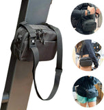 Magnetic Crossbody Gym Bag Travel Fanny Pack Belt Bag | Small Sling Bag Anti-Theft Shoulder Pouch with Magnetic Attachment