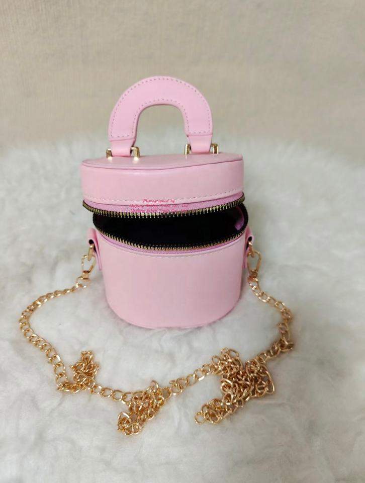 Women's High-End Mini Crossbody Bucket Bag Fashionable Beautiful Zipper Closure Handbag Casual Shoulder Handbag