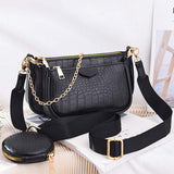 Pure Color Fashion Bags for Ladies Girls Stone Grain Bags Women Handbags Ladies Mother Leather Pursery