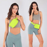 Belt Bag Fanny Pack Crossbody Bags for Women Everywhere Belt Bag Waist Packs with 3 Pockets