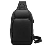 New Chest Bag Men's Business Leisure Convenient Waterproof Outdoor Satchel Crossbody Letter Sling Bags for Men
