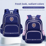 New Oxford Cloth School Bag Primary School Students Boys Girls Grades 1-3-6 Children's Backpack Dirt Resistance Travel Bags