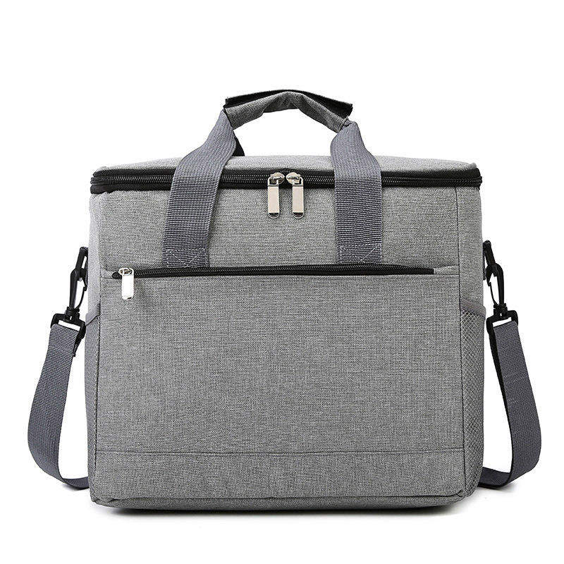 Oxford Outdoor Waterproof Lunch Bag Single Shoulder Crossbody for Picnic Bag Thickened Aluminum Film Fashionable Cooler Bags