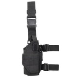 Multifunctional Lightweight Nylon Waist Pack Oxford Cloth Tactical Leg Bag Outdoor Sports Mountaineering Camping Zipper