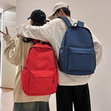 Large-Capacity Fashionable Backpack Primary School Casual Tutoring Stain-Resistant Feature Polyester Lining Bag
