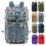 Tactical Backpack with Camouflage Oxford Molle Hiking & Outdoor Camping for Motorcycles Custom LOGO Day Pack