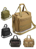 Spot Outdoor Tactical Multifunctional Large Capacity Storage Sports Gun Bag Oxford Waterproof Outdoor Camouflage Handbag for Men