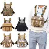 Lightweight Chest Bags for Men Multifunction Sport Chest Bag Outdoor Camouflage Men Tactical Vest Chest Bags