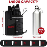 Magnetic Gym Bag Magnetic Water Bottle Bag for Gym Fitness Water Bottle Holder Magnetic Gym Bag