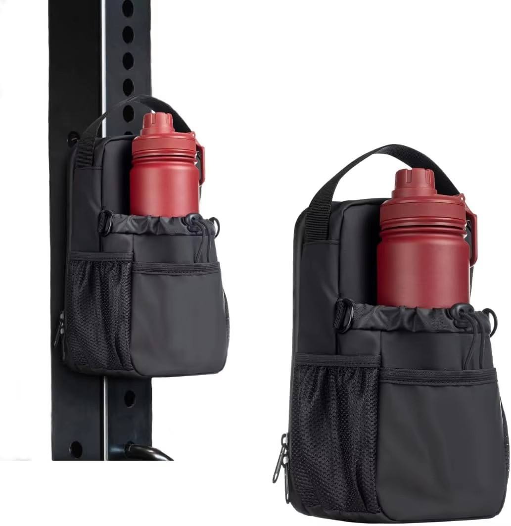Magnetic Men Pouch Women Travel Work Sports Sling Gym Bottle Bag
