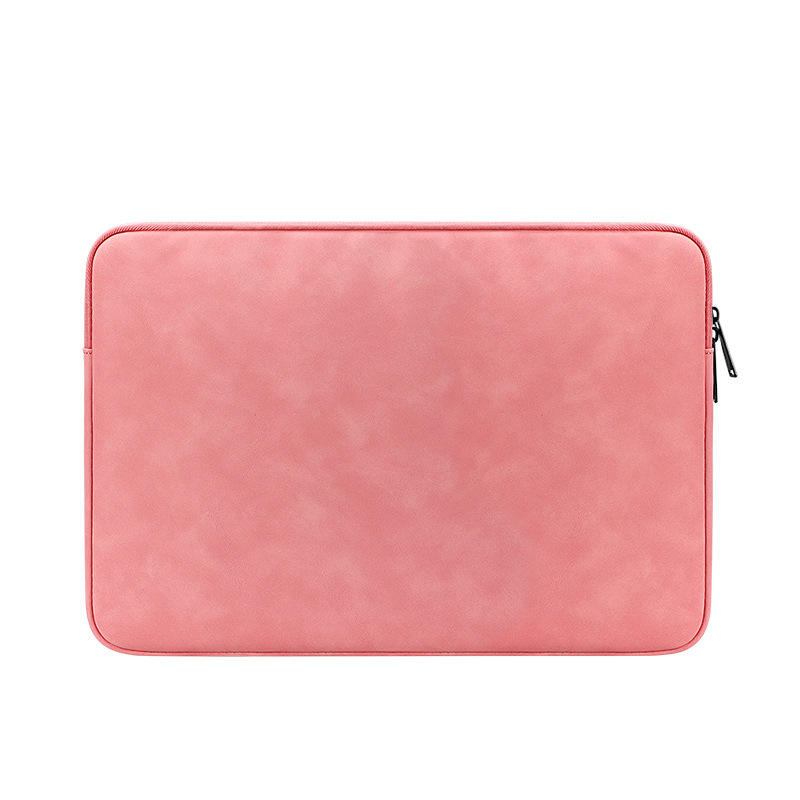 Luxury Pu Leather protection Cover case for Men Women Waterproof Laptop Sleeve Bag