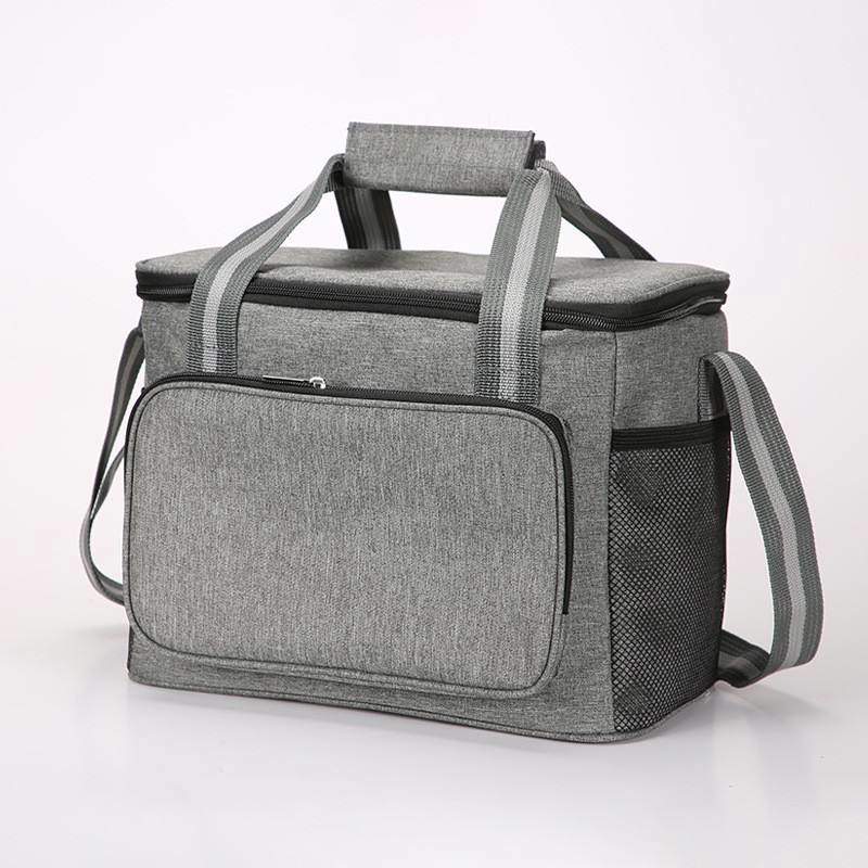 Picnic Cooler Bag Portable Food Takeway Waterproof Custom Leakproof Insulated Thermal Family Oxford Lunch Cooler Bag