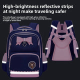 New Oxford Children's Schoolbag Girls Primary School Students Light Large Capacity Air Cushion Straps Double-Shoulder Backpack